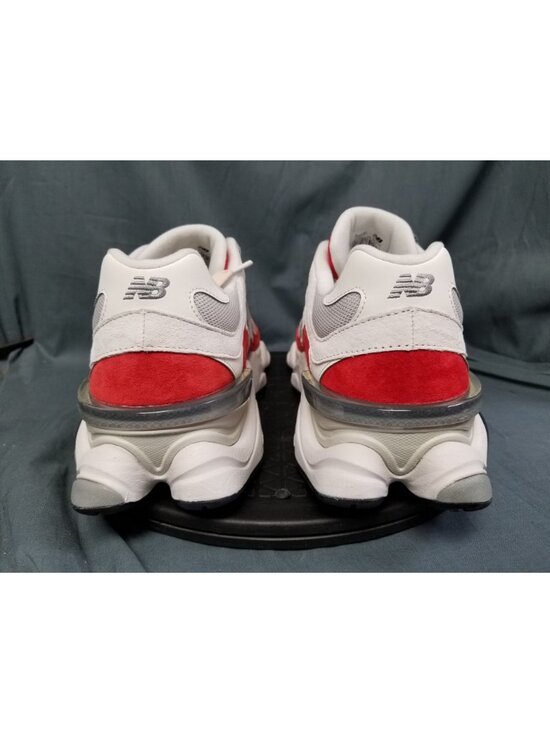 New Balance 9060 Sneakers White Red U9060JBE Men\'s Size 12 NEW NO BOX! main image 6